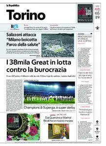 la Repubblica Torino – 03 maggio 2019