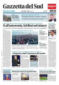Gazzetta del Sud Messina - 6 Marzo 2023