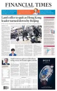 Financial Times Asia - July 15, 2019