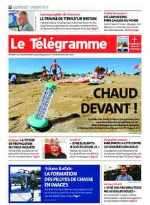 Le Télégramme Lorient – 30 juillet 2020