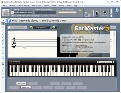 EarMaster Pro 6.1 Build 620PW