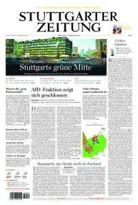 Stuttgarter Zeitung Stadtausgabe (Lokalteil Stuttgart Innenstadt) - 27. September 2017