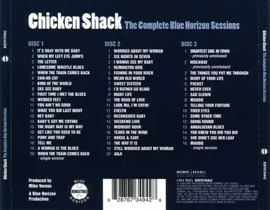 Chicken Shack - Complete Blue Horizon Sessions (2005) 3CD Set
