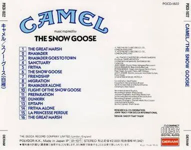 Camel - The Snow Goose (1975) [Deram POCD-1822, Japan]
