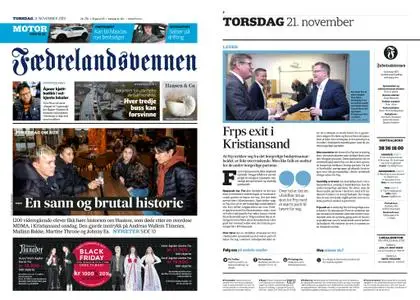 Fædrelandsvennen – 21. november 2019