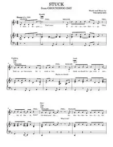 Stuck (from Groundhog Day The Musical) - Tim Minchin (Piano-Vocal-Guitar)