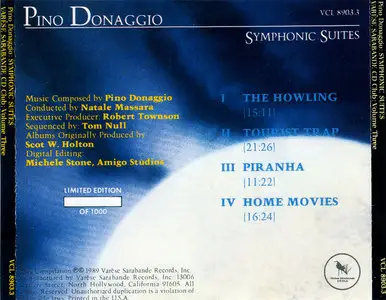 Pino Donaggio - Symphonic Suites (1989) Conducted by Natale Massara