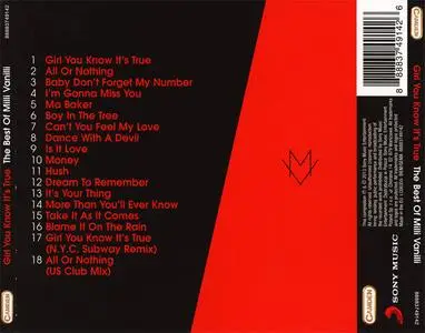 Milli Vanilli - Girl You Know It's True: The Best Of... (2013) {Camden/Sony Music}