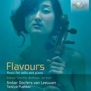 Amber Docters van Leeuwen, Taisiya Pushkar - Flavours: Music for cello and piano (2013)