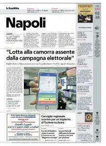 la Repubblica Napoli - 9 Febbraio 2018