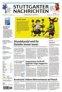 Stuttgarter Nachrichten Stadtausgabe (Lokalteil Stuttgart Innenstadt) - 20. Oktober 2018