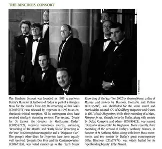 Guillaume Dufay (c1400-1474) - Music for the Court of Savoy - The Binchois Consort, Andrew Kirkman (2009) {Hyperion CDA67715}