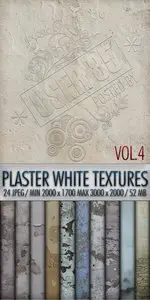 Plaster White Textures #4