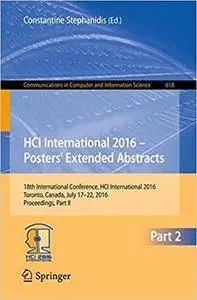 HCI International 2016 – Posters' Extended Abstracts, Part II