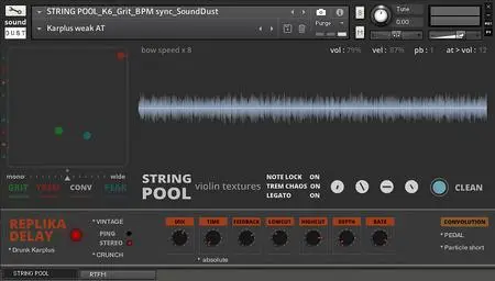 sound DUST STRINGPOOL KONTAKT