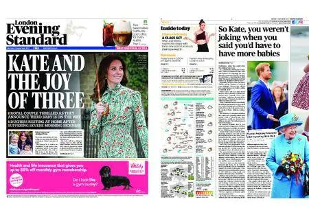 London Evening Standard – September 04, 2017
