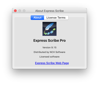 Express Scribe Pro 9.15 macOS