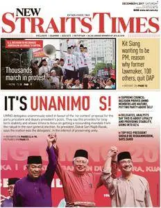 The News Straits Times - Disember 08, 2017