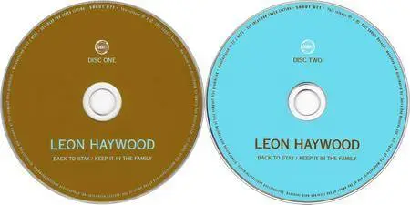 Leon Haywood - Back To Say (1973) + Keep It In The Family (1974) 2 CDs, Expanded Remastered 2011