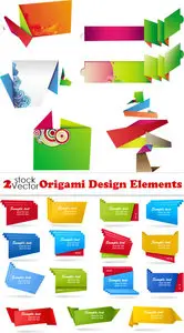 Vectors - Origami Design Elements