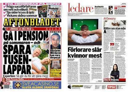 Aftonbladet – 14 juli 2018