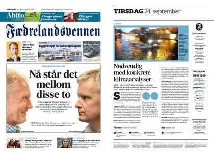 Fædrelandsvennen – 24. september 2019