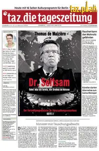 Tageszeitung TAZ vom 01 August  2013