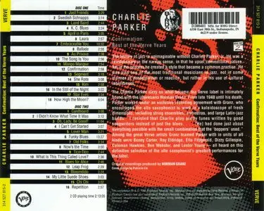 Charlie Parker - Confirmation: The Best of the Verve Years (1995)