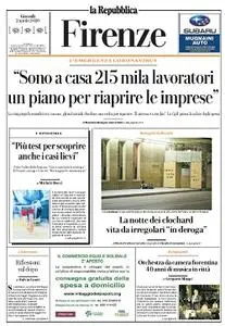 la Repubblica Firenze - 2 Aprile 2020