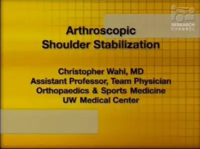 Video of "Arthroscopic Shoulder Stabilization" 2009