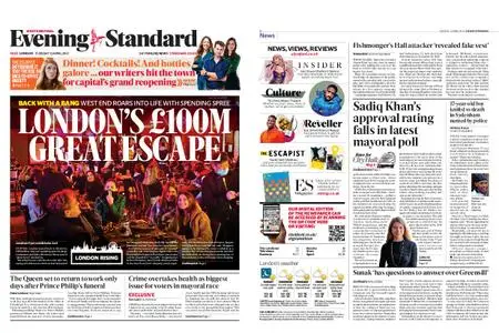 London Evening Standard – April 13, 2021