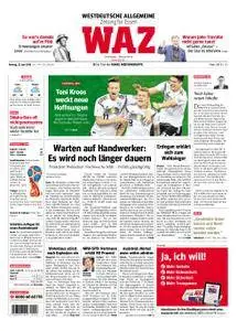 WAZ Westdeutsche Allgemeine Zeitung Essen-Werden - 25. Juni 2018