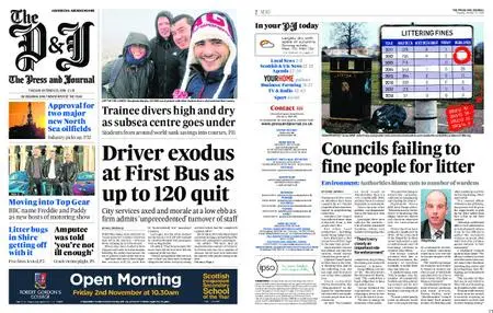 The Press and Journal Aberdeenshire – October 23, 2018