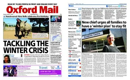 Oxford Mail – October 01, 2018