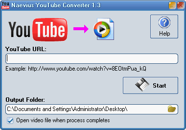 Naevius YouTube Converter ver.1.3