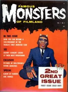 Famous Monsters Of Filmland #2 - 1958