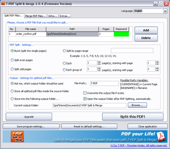 7-PDF Split and Merge 2.0.4.112 + Portable