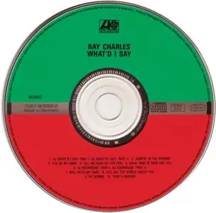 Ray Charles - What'd I Say (1959) [2004, Reissue] {Mono}