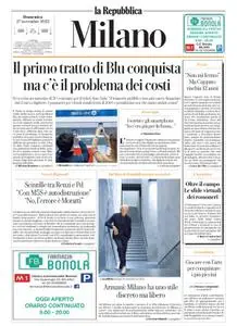 la Repubblica Milano - 27 Novembre 2022