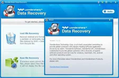 Wondershare Data Recovery 4.7.0.5 Portable