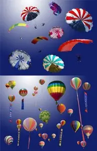 Balloons and Parachutes PSD