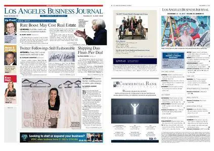 Los Angeles Business Journal – December 12, 2016
