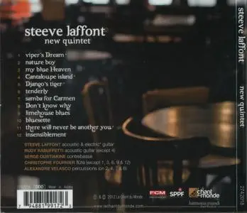 Steeve Laffont - New Quintet (2012) {Le Chant Du Monde ‎2742018}