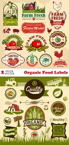 Vectors - Organic Food Labels