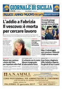 Giornale di Sicilia - 27 Dicembre 2016