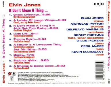 Elvin Jones - It Don't Mean A Thing (1995)