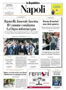 la Repubblica Napoli - 18 Agosto 2019