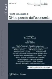 Rivista Trimestrale di Diritto Penale dell'Economia - N.1-2 2021