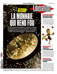 Libération du Jeudi 30 Novembre 2017