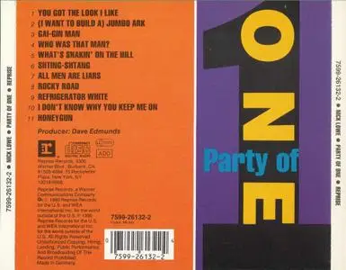 Nick Lowe - Party Of One (1990)